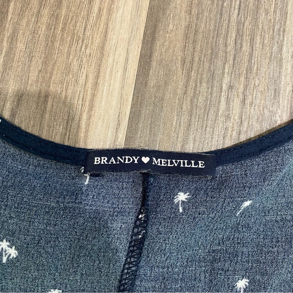 brandy melville navy blue robbie dress - Picture 3 of 4